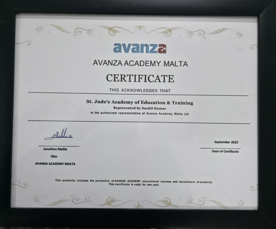 Certificate 1