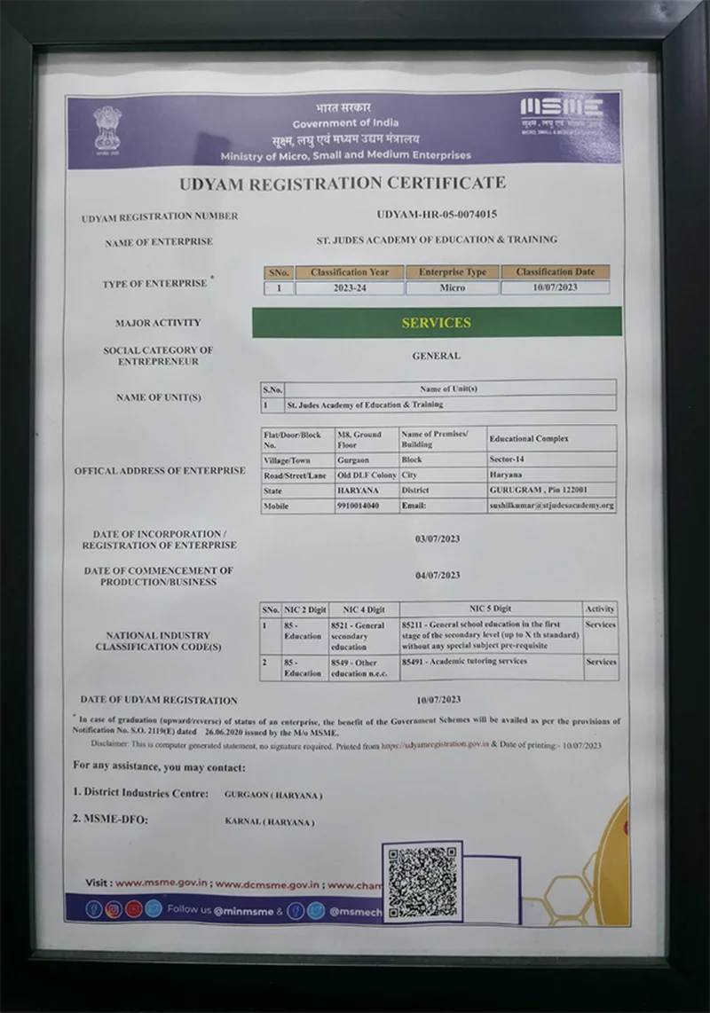 School of Civilities & Protocol Certificate 3